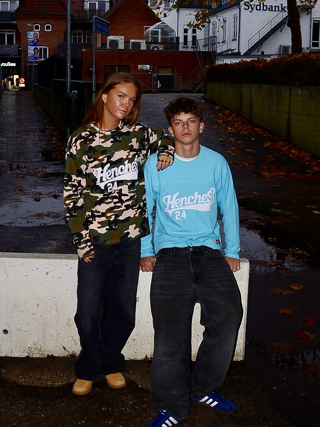 Waffle Knit Jersey Camo