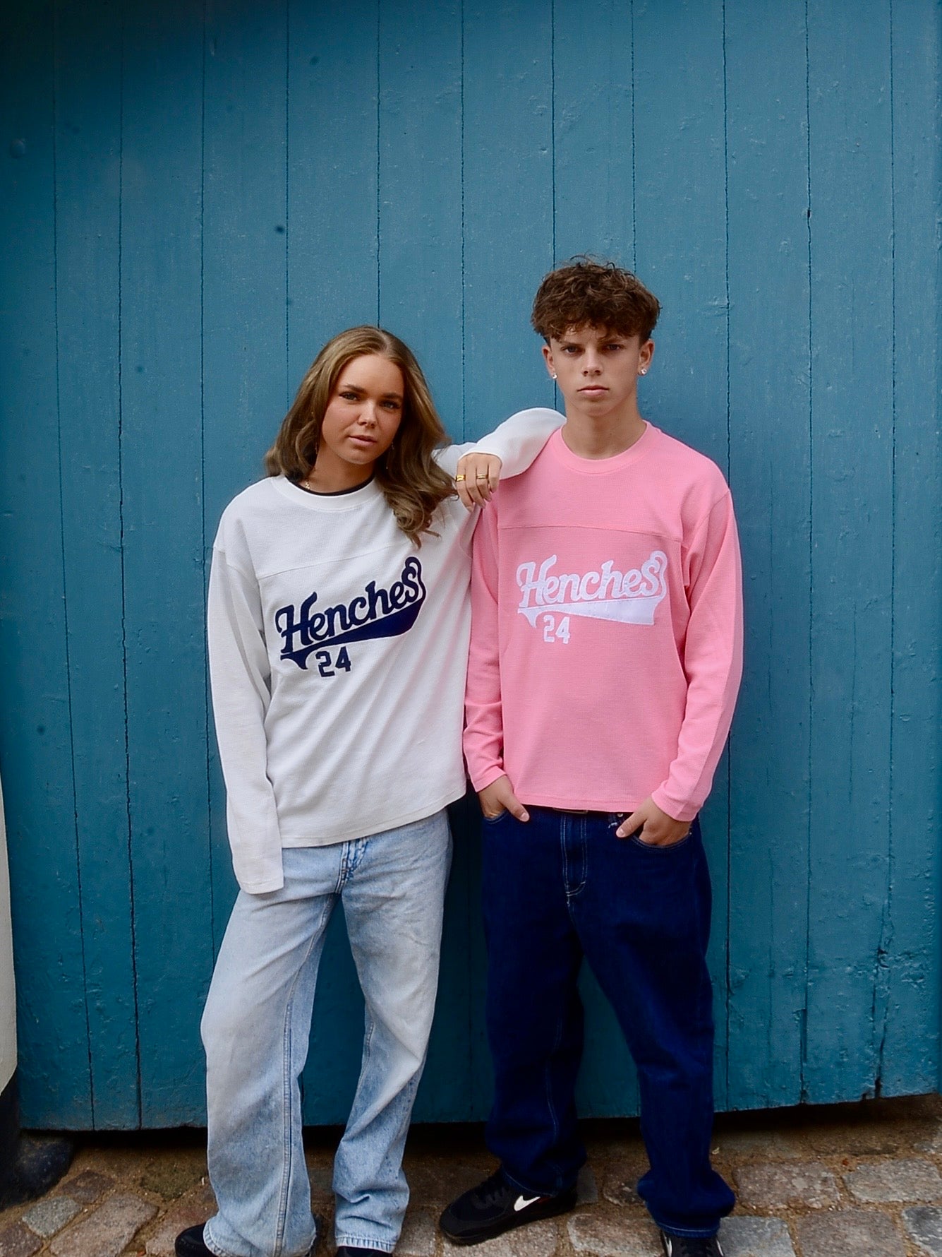 Waffle Knit Jersey Hvid