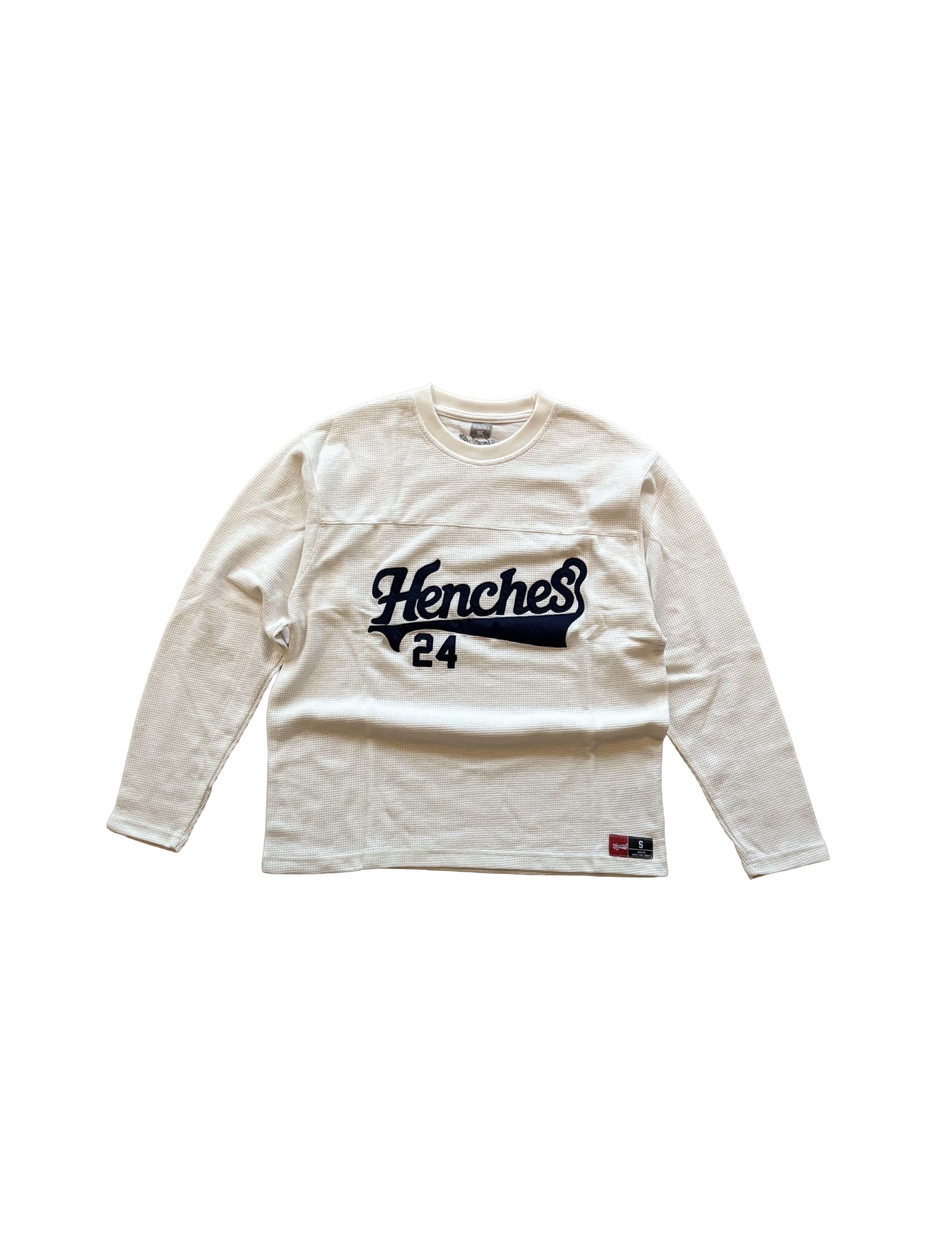 Waffle Knit Jersey Hvid