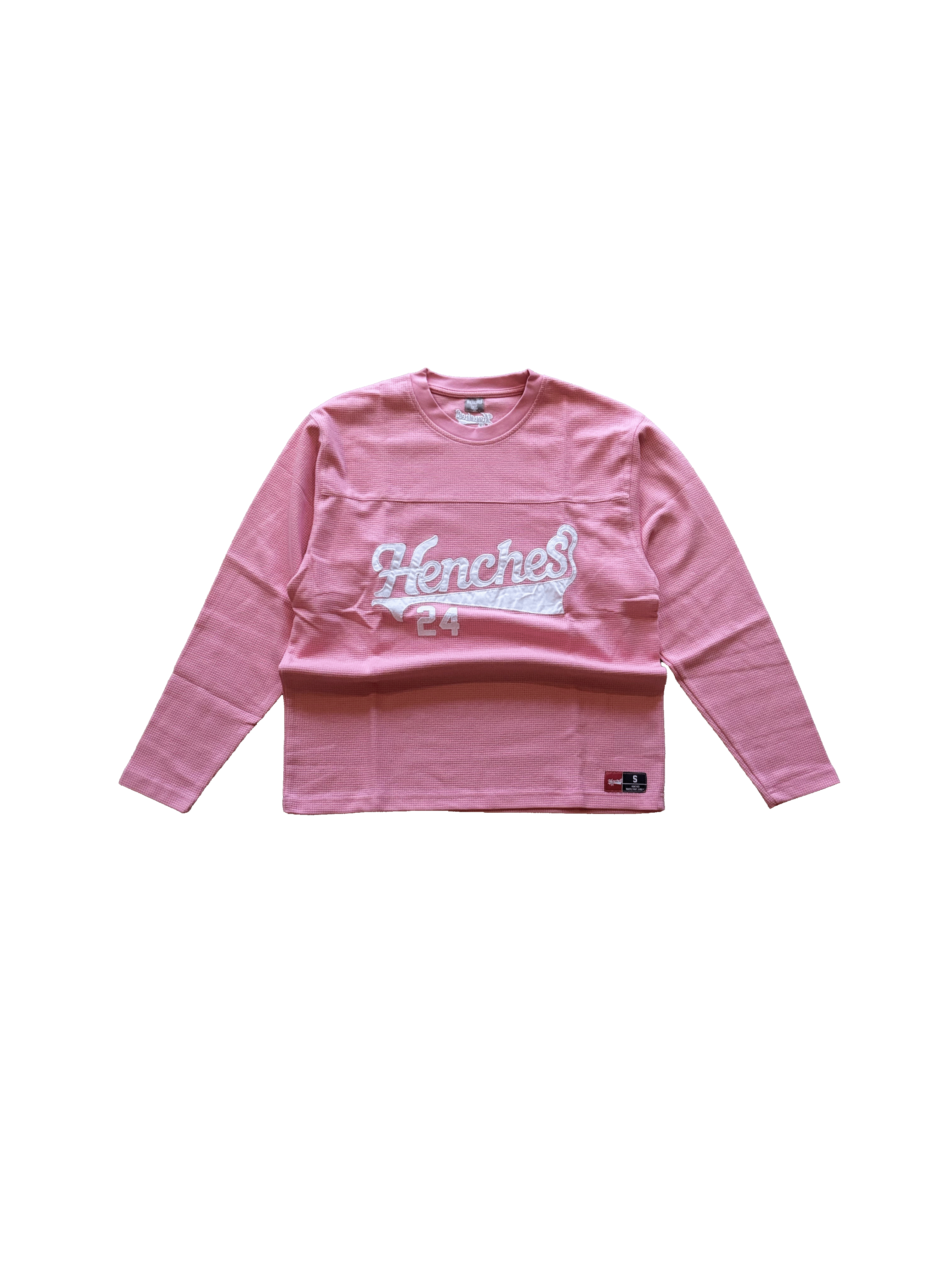 Waffle Knit Jersey Pink
