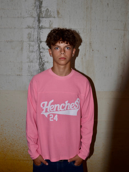 Waffle Knit Jersey Pink