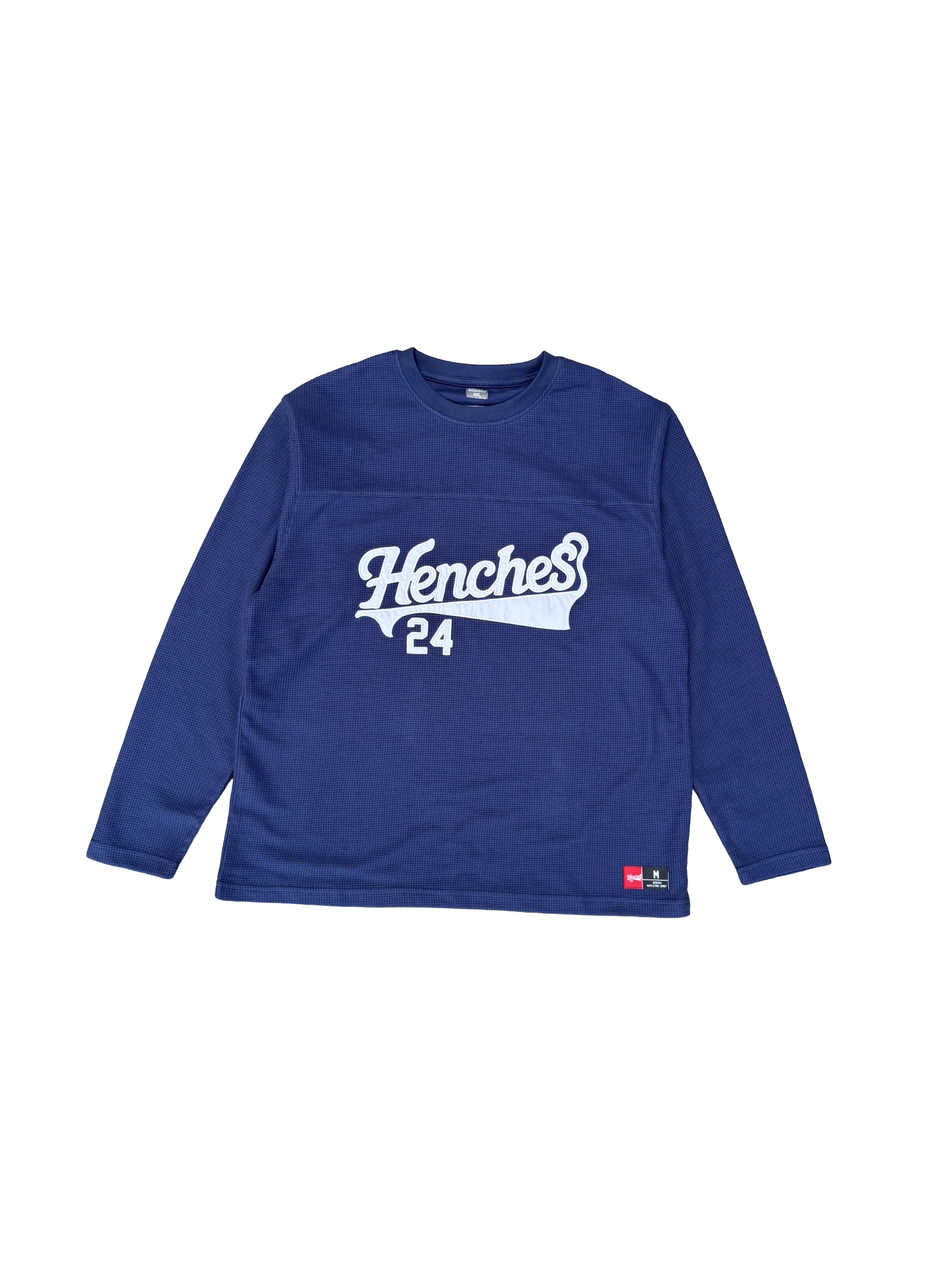 WAFFLEKNIT JERSEY NAVY - HENCHES INC