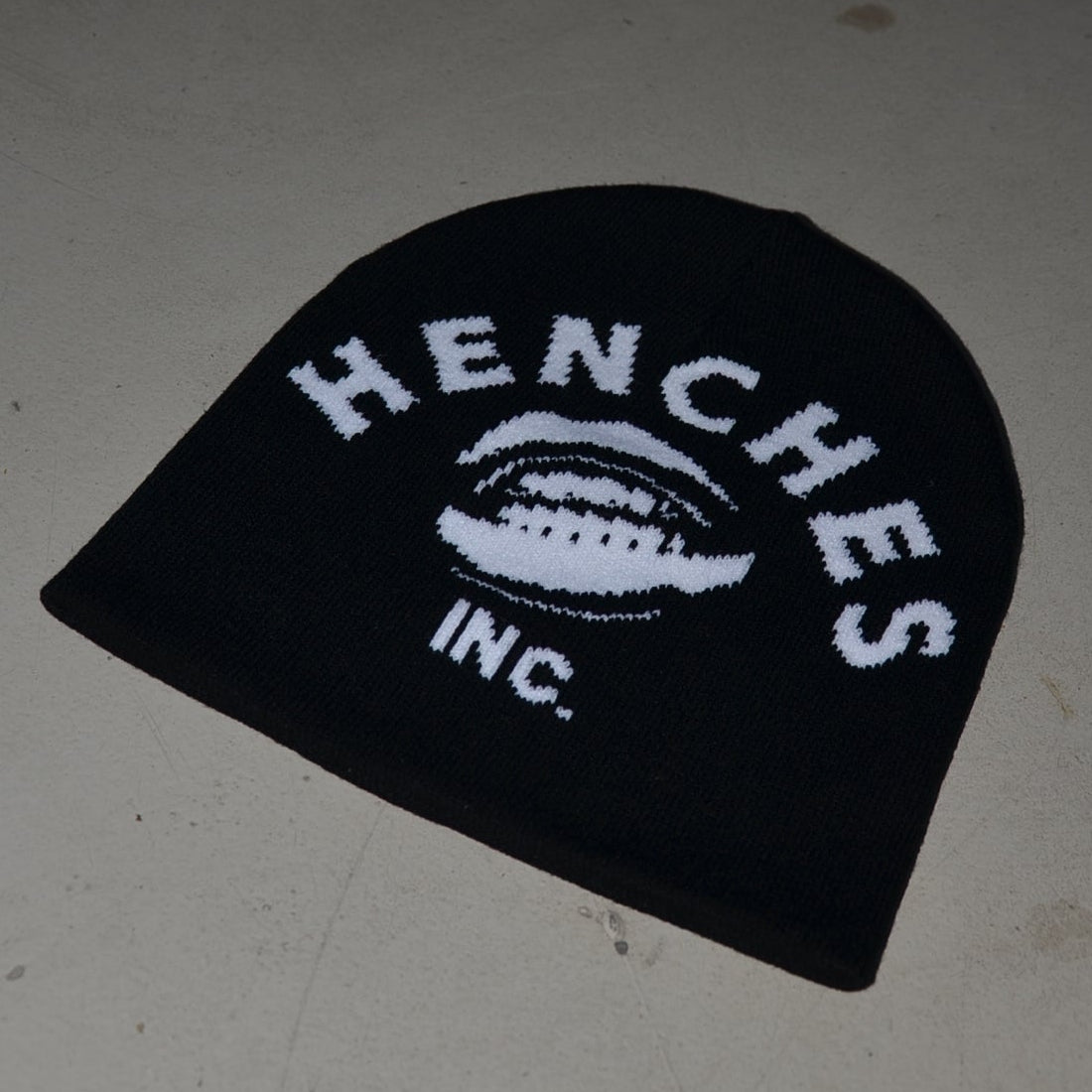 Henches Inc. Logo Beanie Black