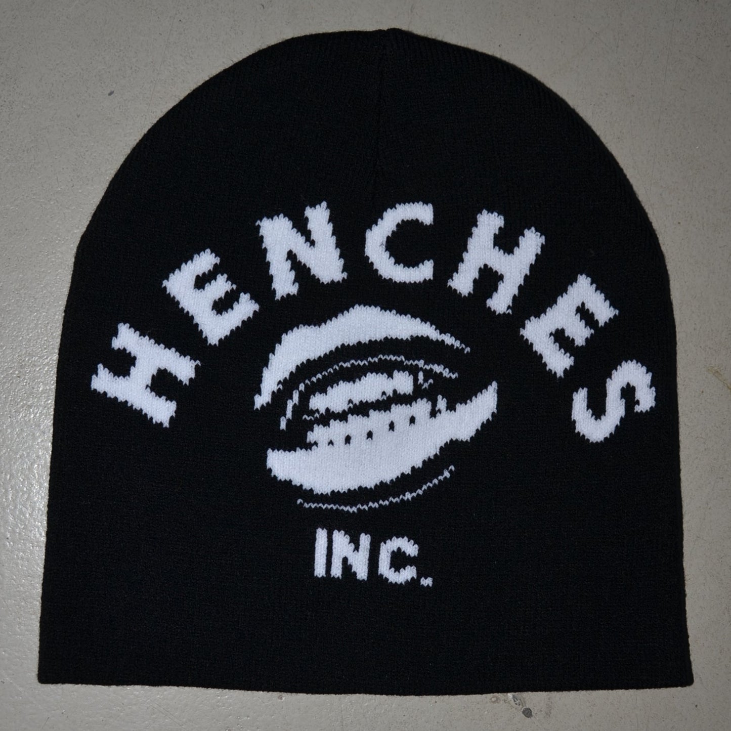 Henches Inc. Logo Beanie Black