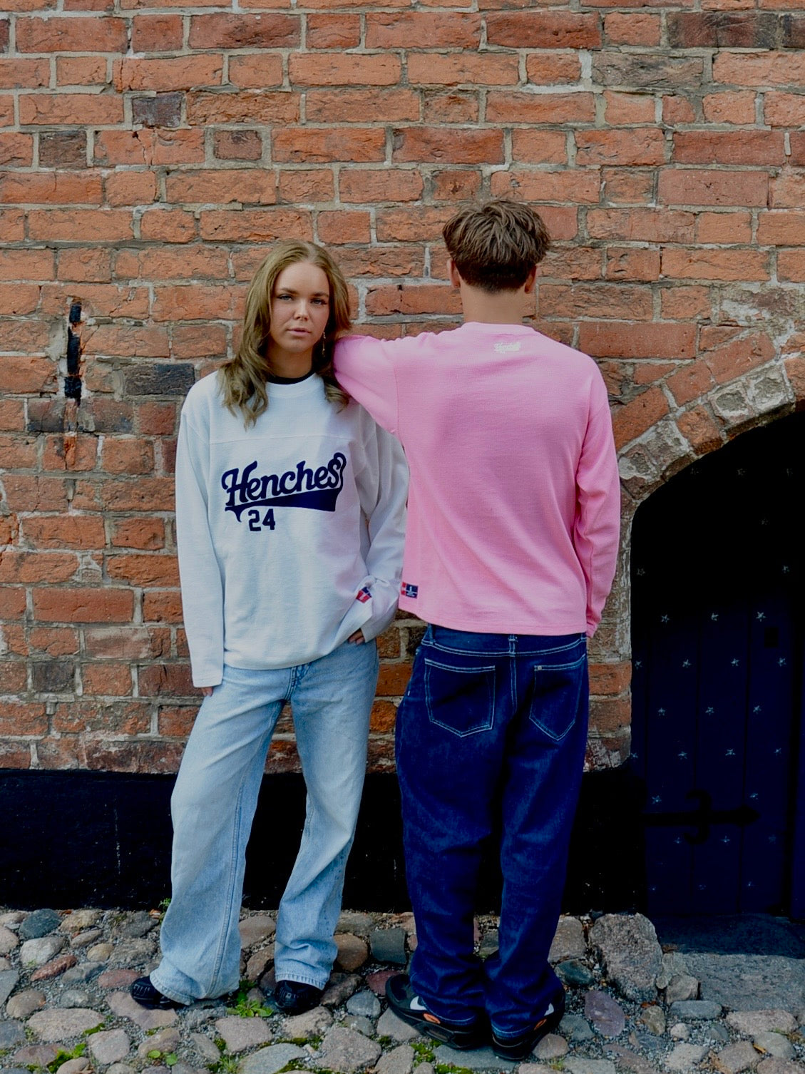 Waffle Knit Jersey Pink