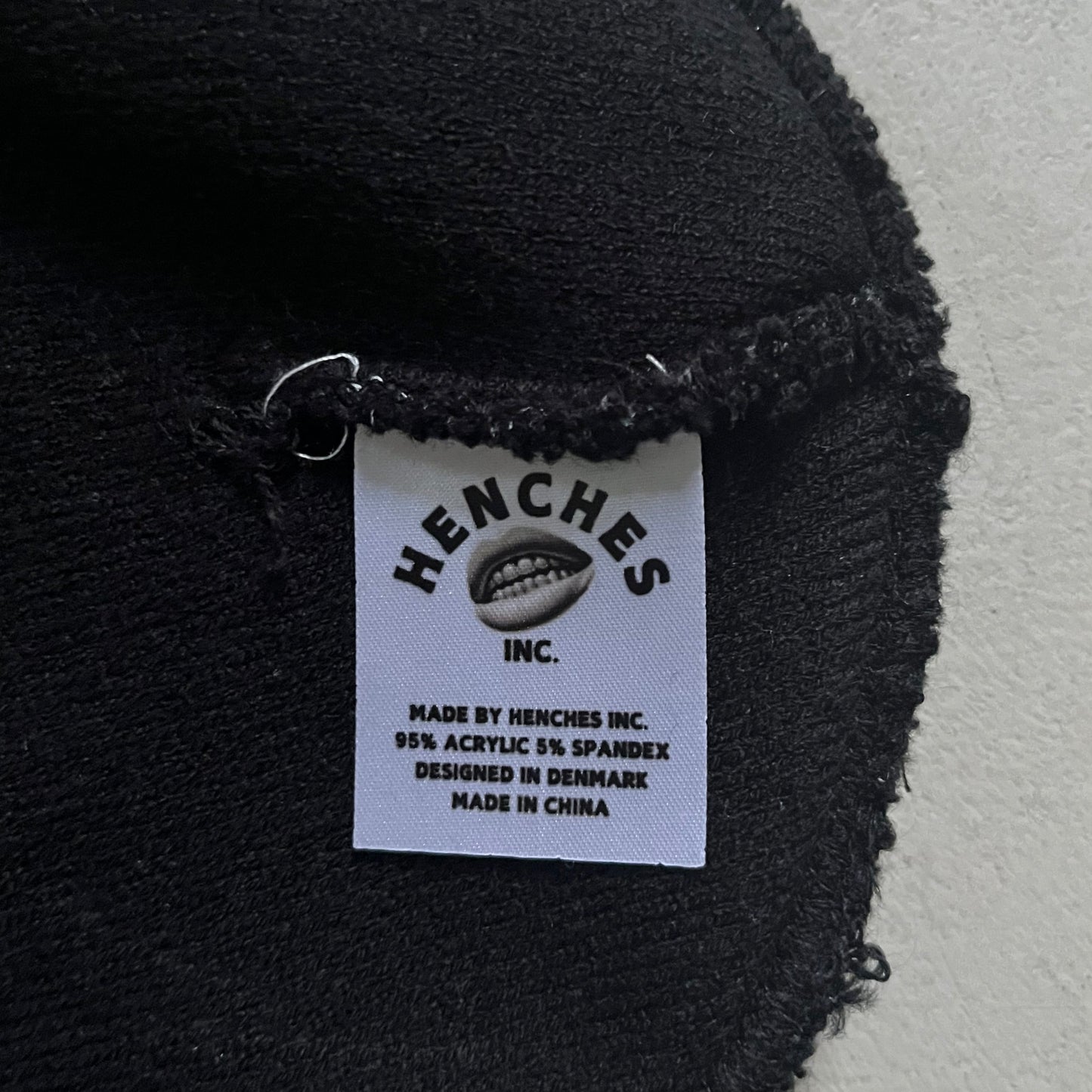 Henches Inc. Logo Beanie Black