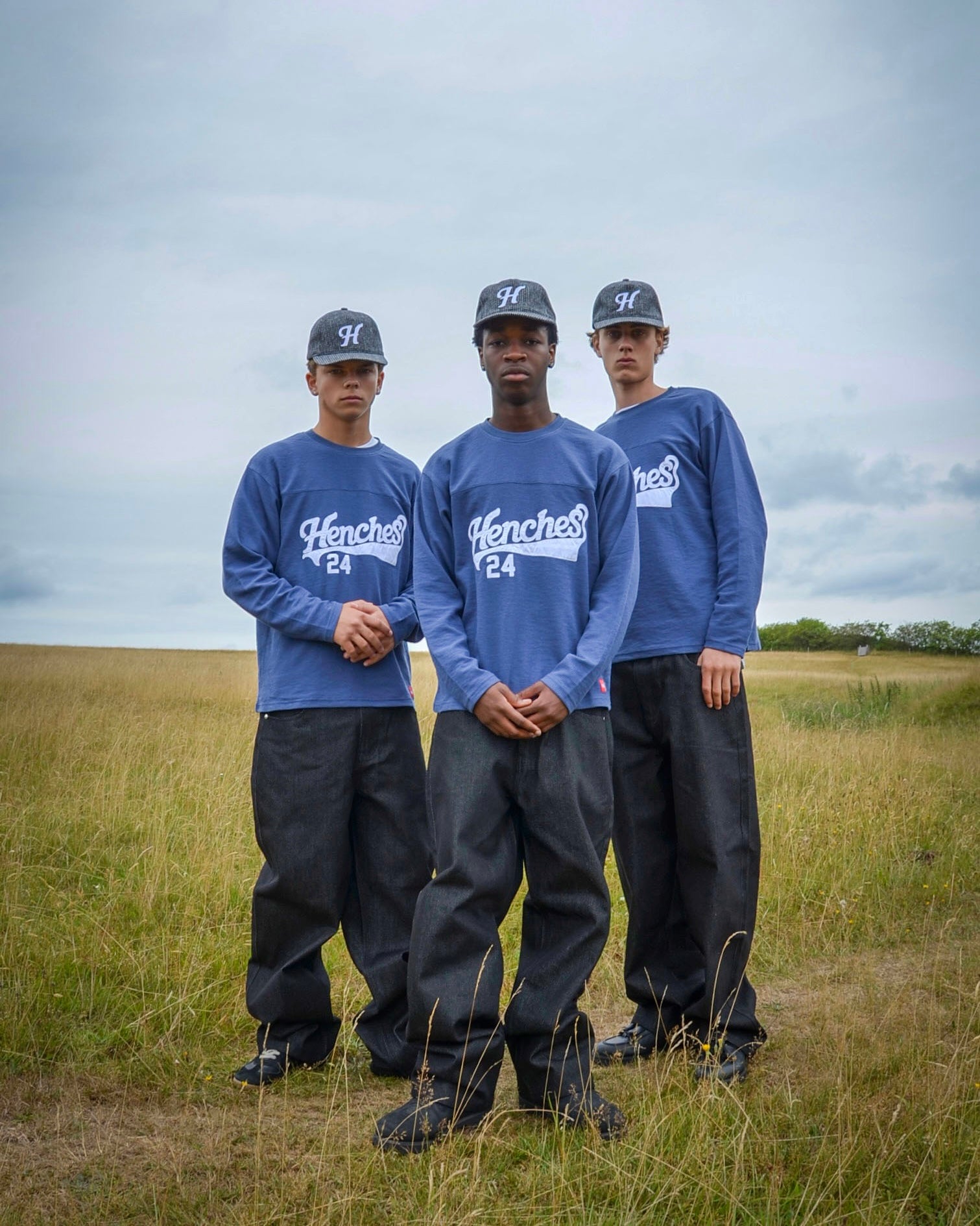 NAVY WOOL CAP - HENCHES INC