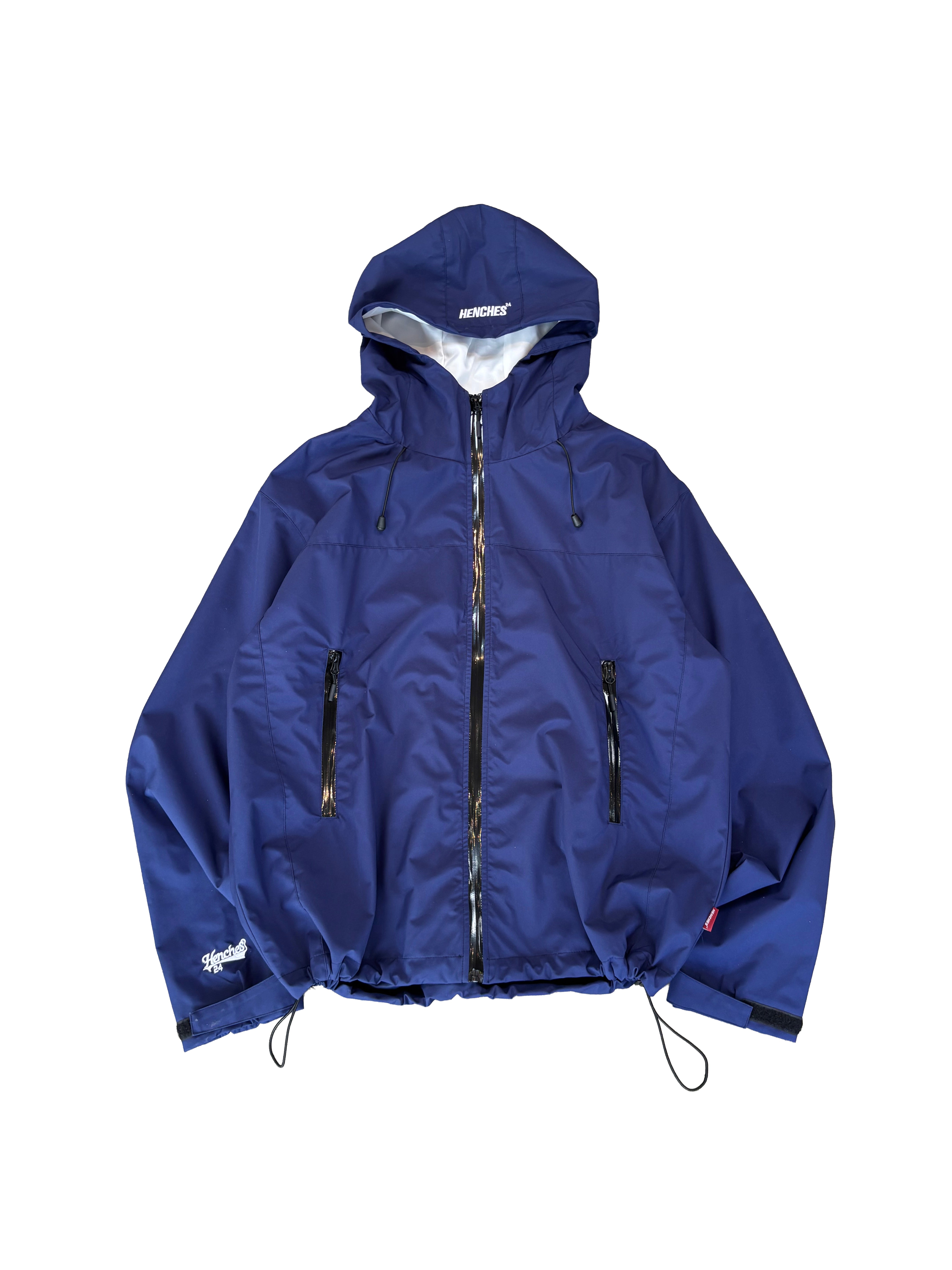 NAVY SHELL JACKET - HENCHES INC