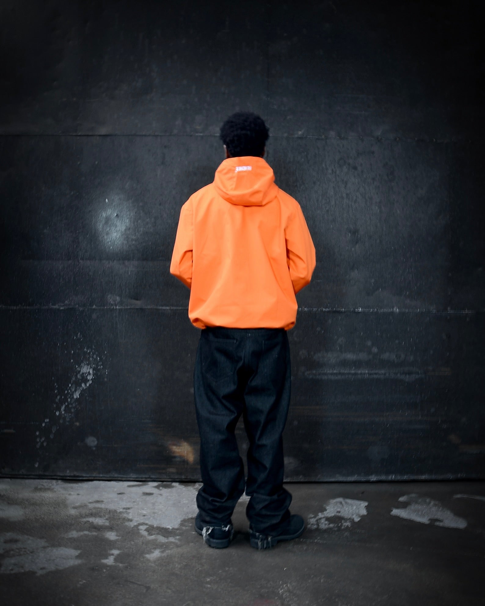ORANGE SHELL JACKET - HENCHES INC