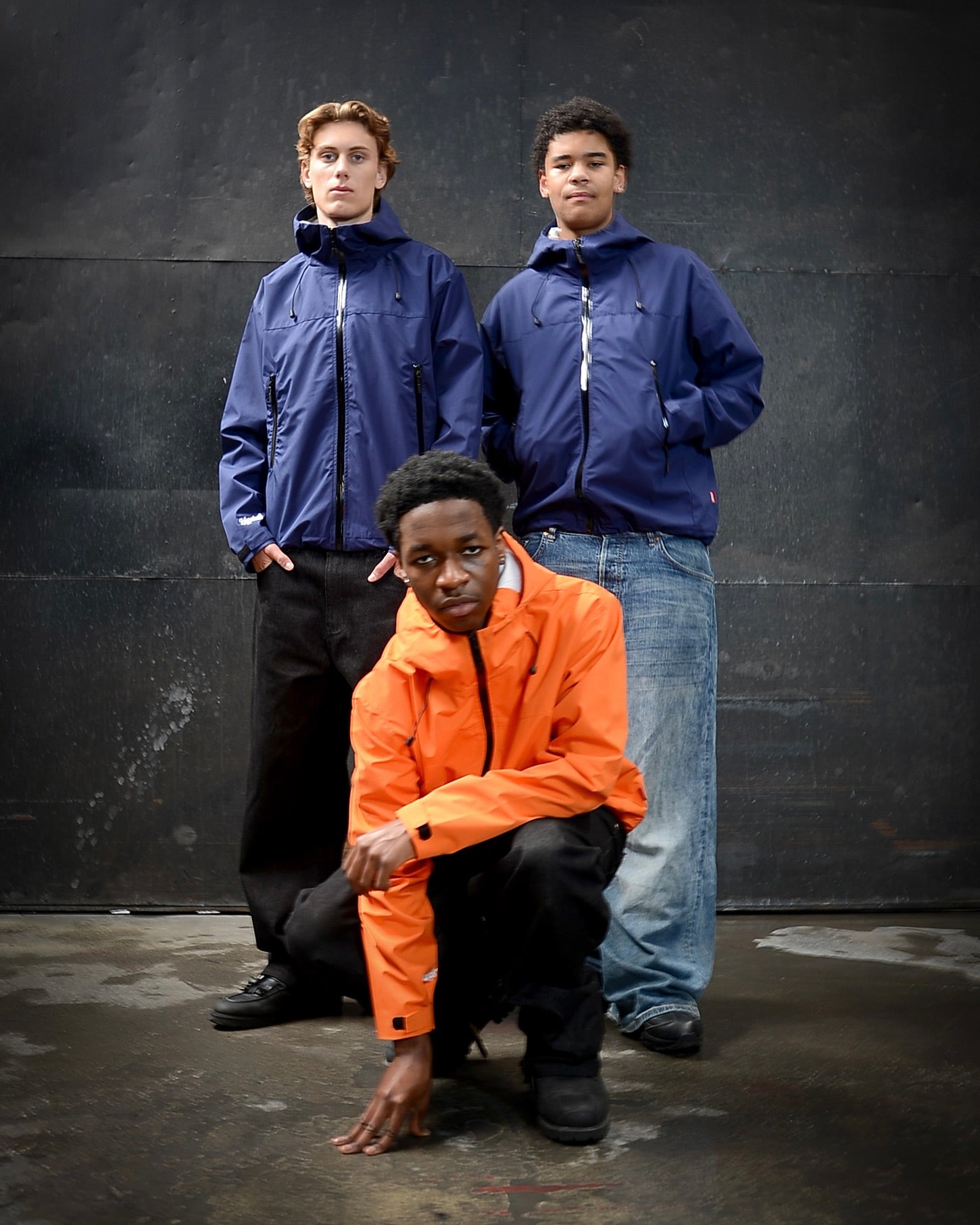 ORANGE SHELL JACKET - HENCHES INC