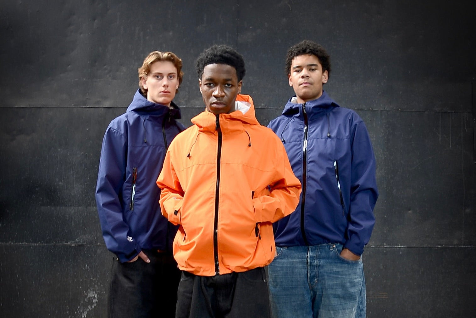 ORANGE SHELL JACKET - HENCHES INC